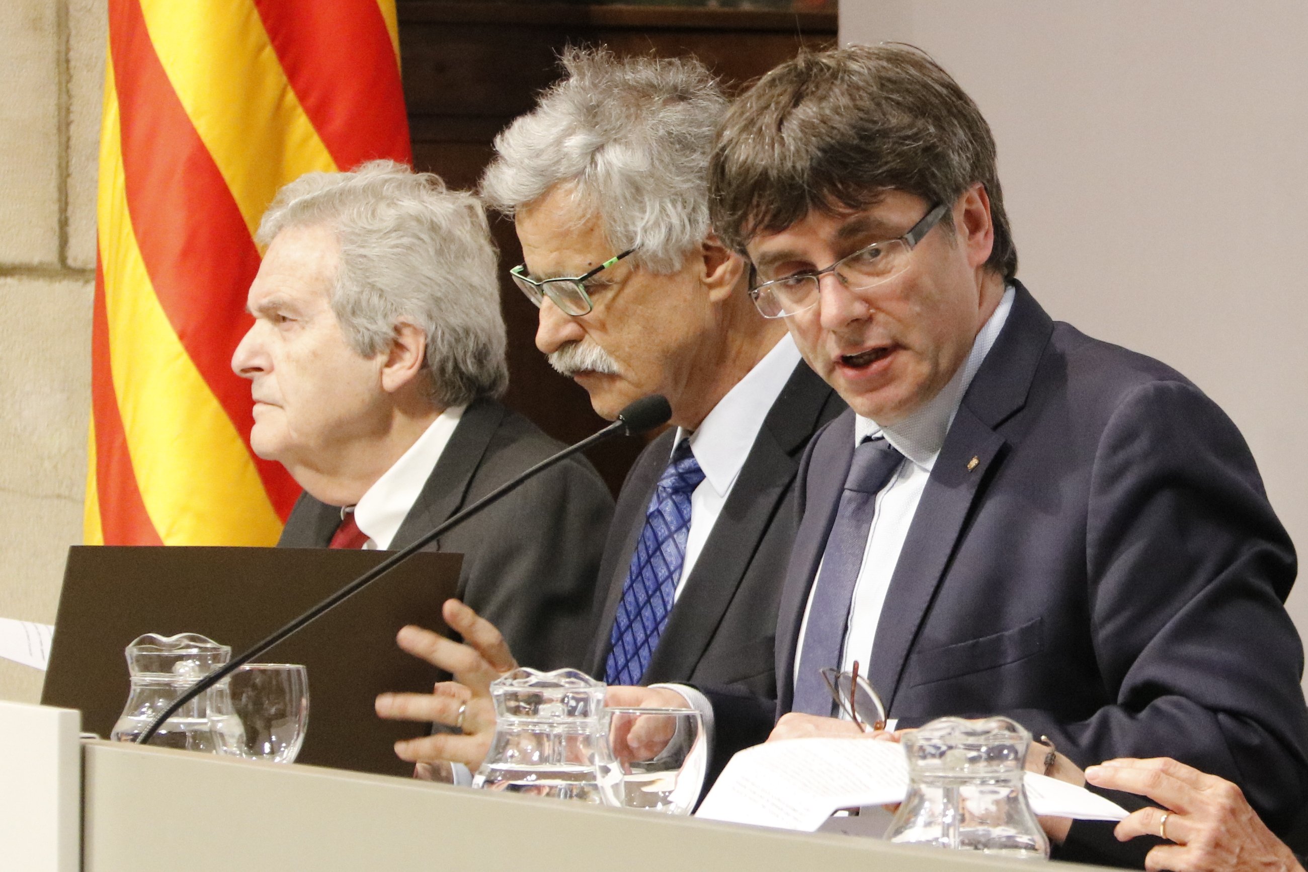 Puigdemont reivindica el modelo de Tarradellas: "Persistencia, coraje y flexibilidad para negociar"