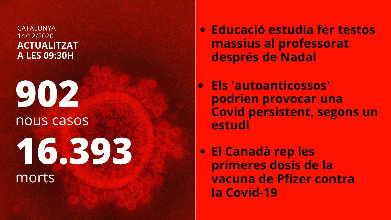 cardo datos coronavirus catalunya 14 diciembre