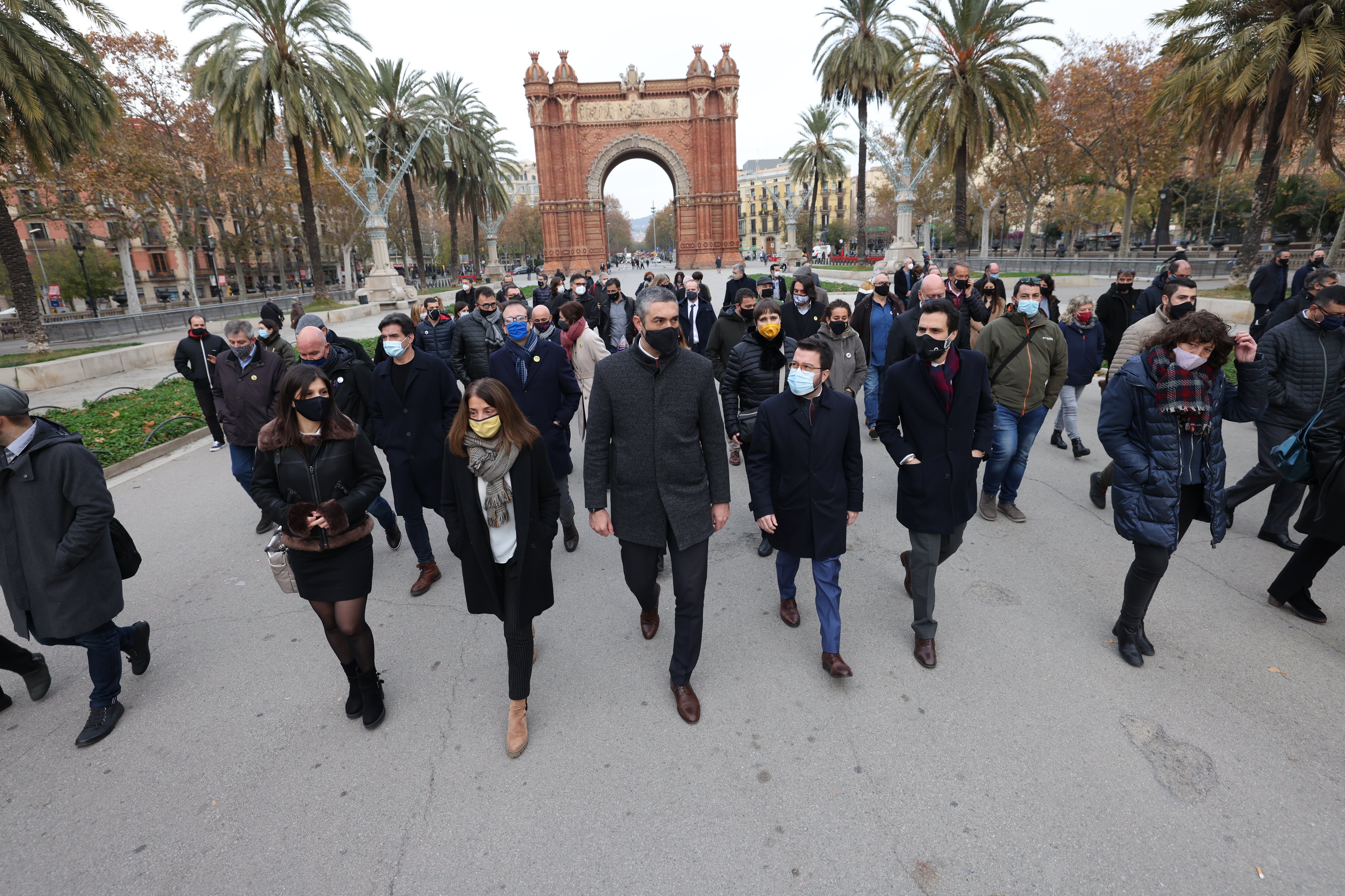 Unitat de l'independentisme per acompanyar Solé al TSJC pel judici de l'1-O