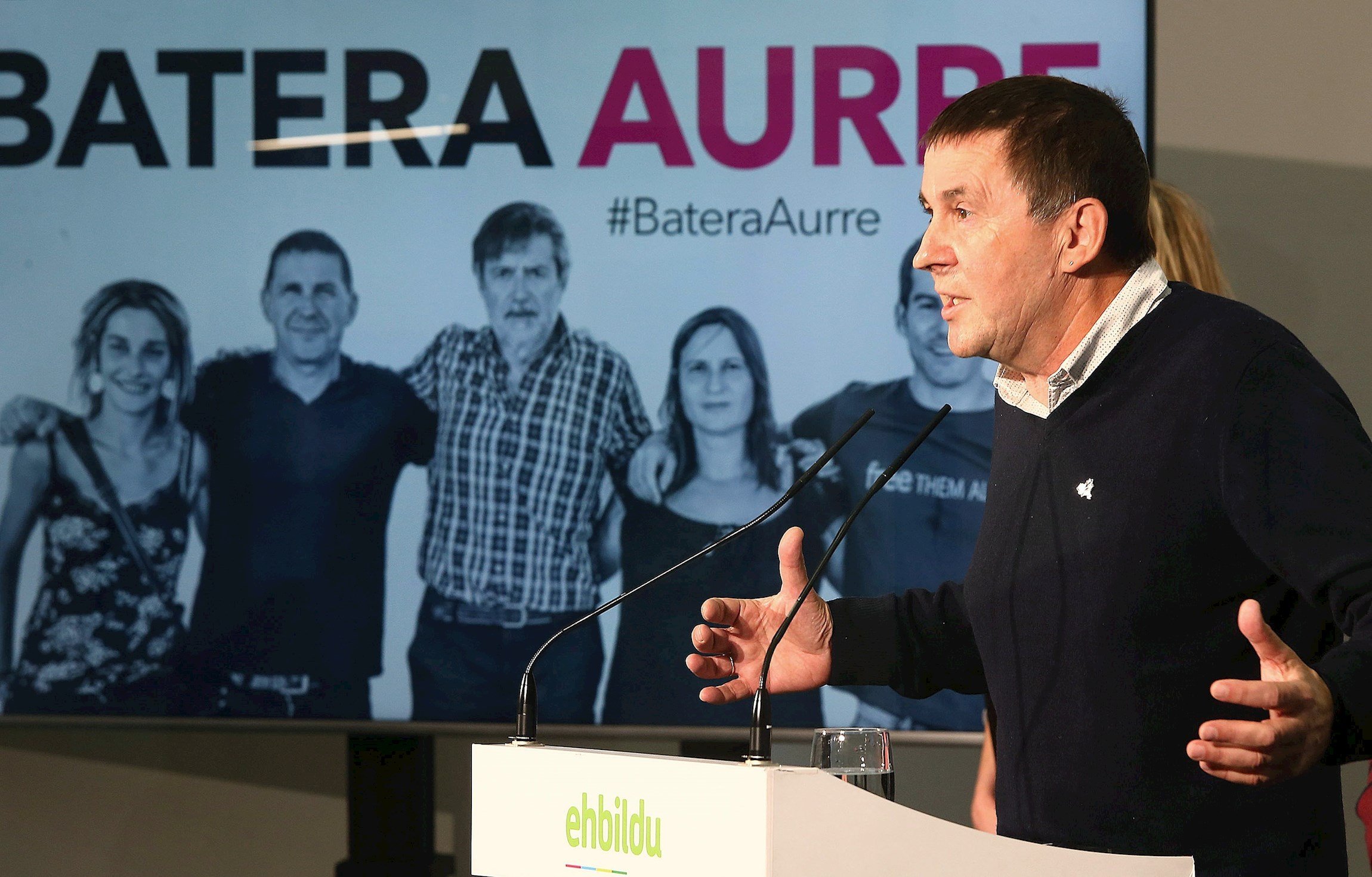 Otegi diu que el Suprem pretén "desestabilitzar l'escenari polític"