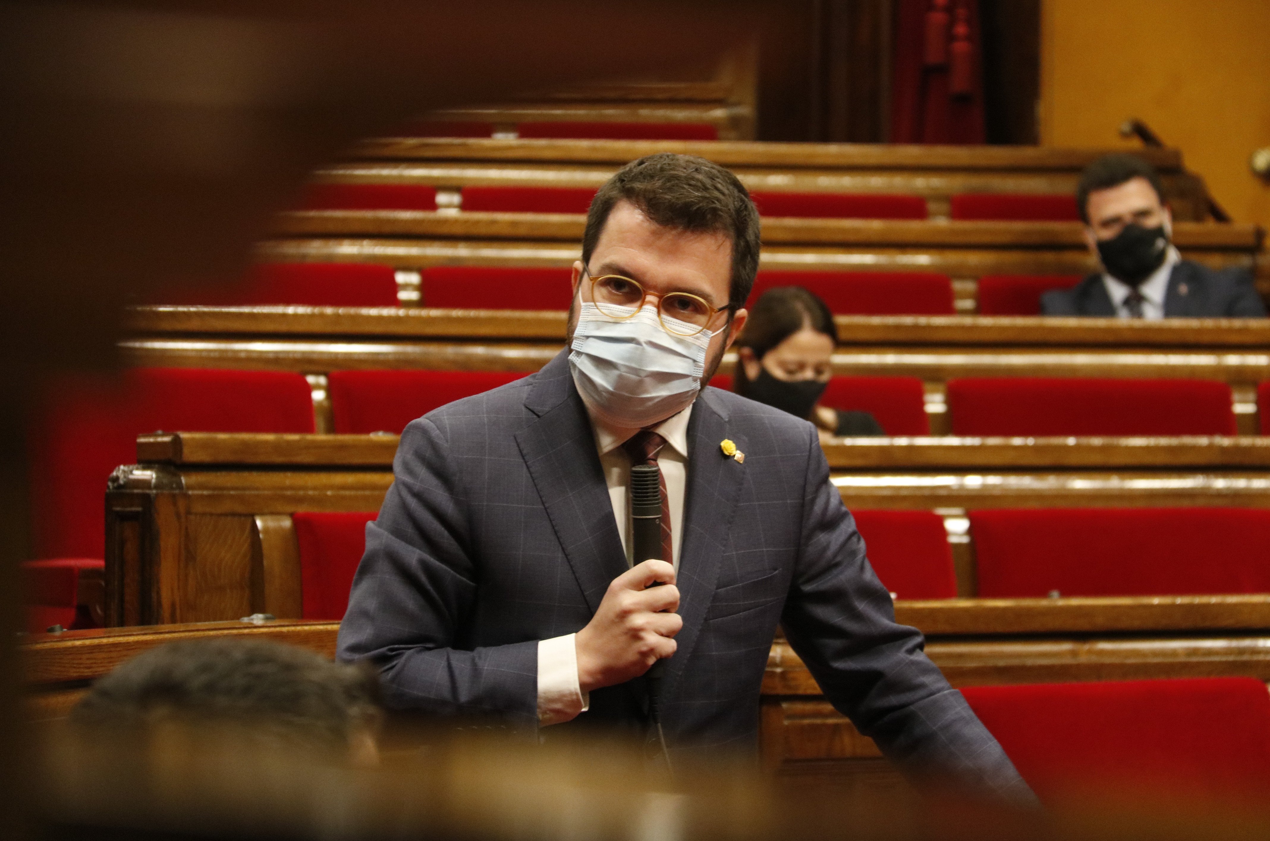 Aragonès desvanece dudas: "El 14-F hay elecciones"
