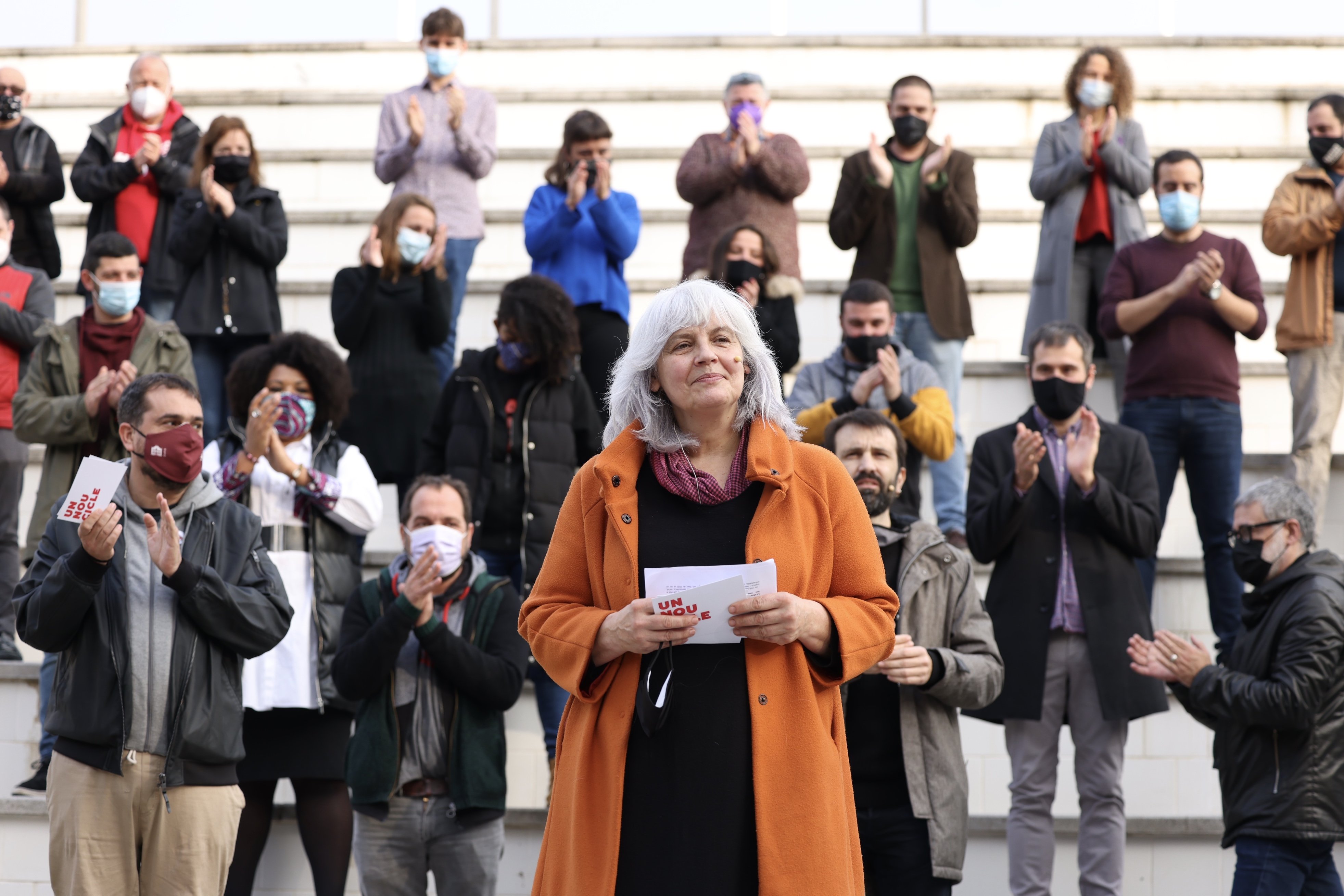 La CUP presenta els candidats al 14-F i crida a unir la lluita nacional i social