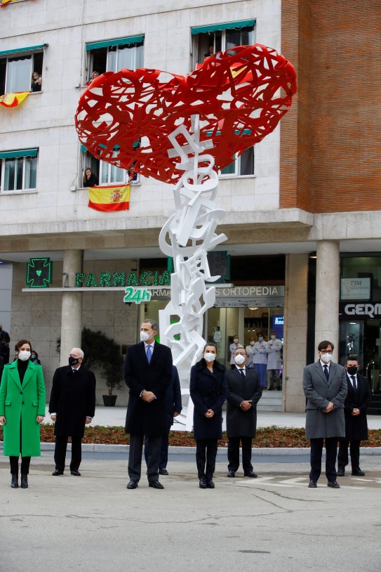 monumento covid reyes españa madrid EFE