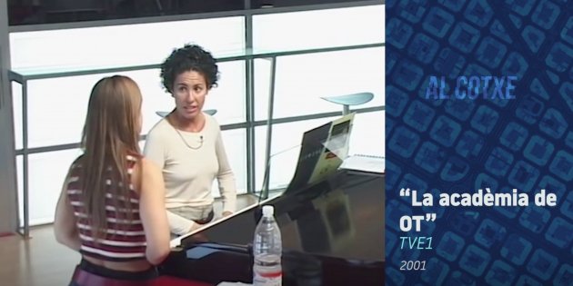 Nina en 'Operación Triunfo' 2001 TV3