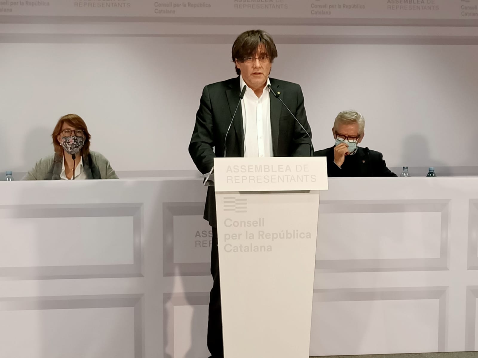 Puigdemont crida a culminar l'1-O i "desbordar" l'Estat a les urnes i al carrer