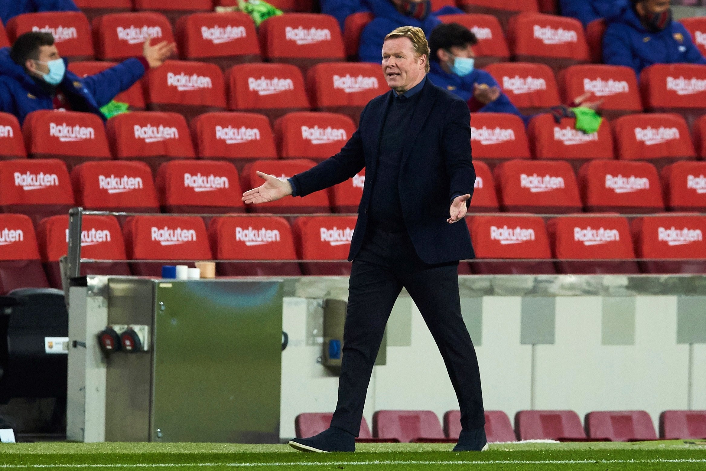 Koeman: "Hemos hecho un partido muy irregular"