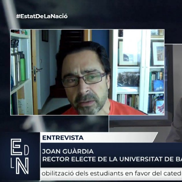 Joan Guàrdia: "S'ha de ser solidari amb la vulneració de drets civils"