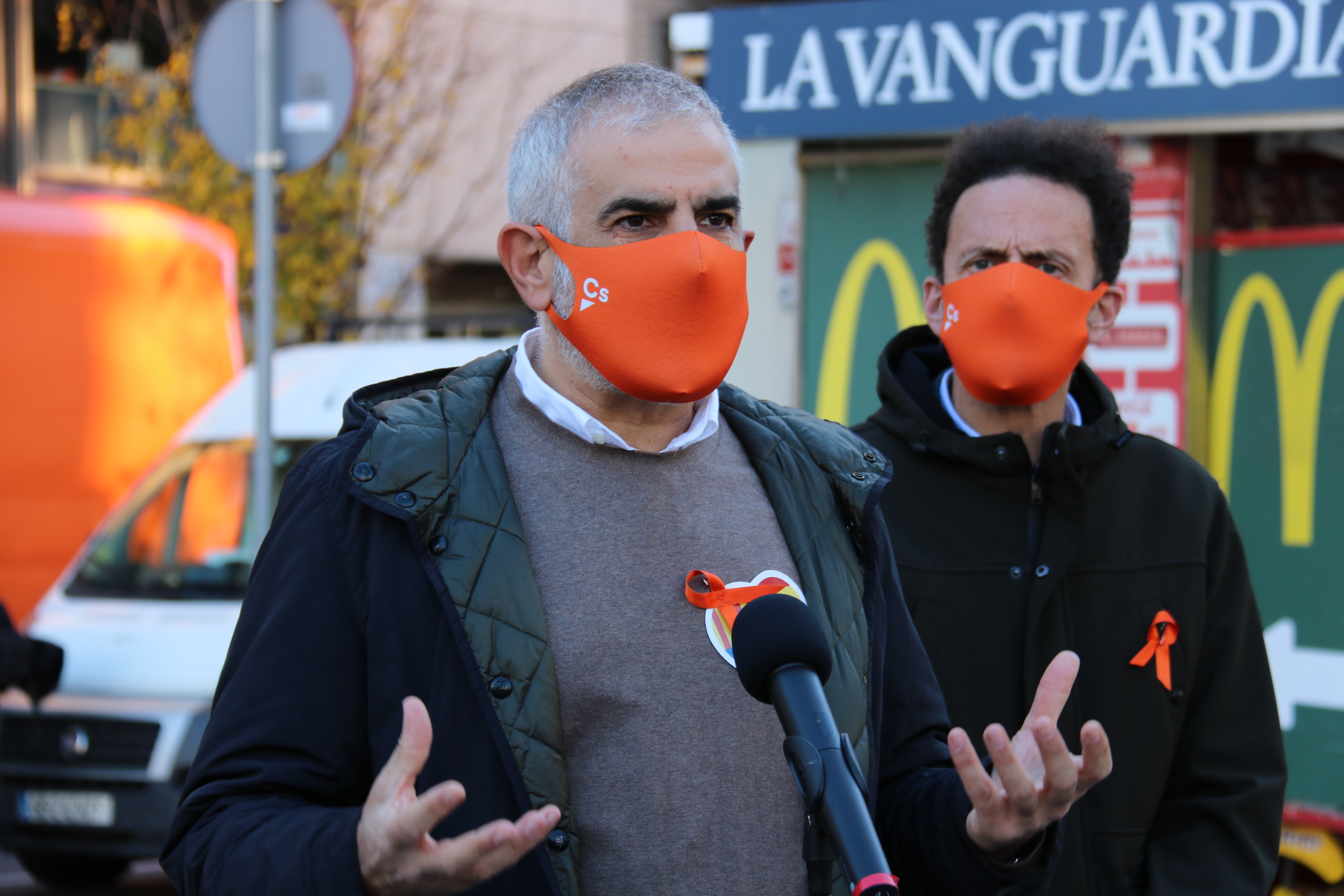 Movilización unionista en Barcelona contra la ley Celaá y el catalán