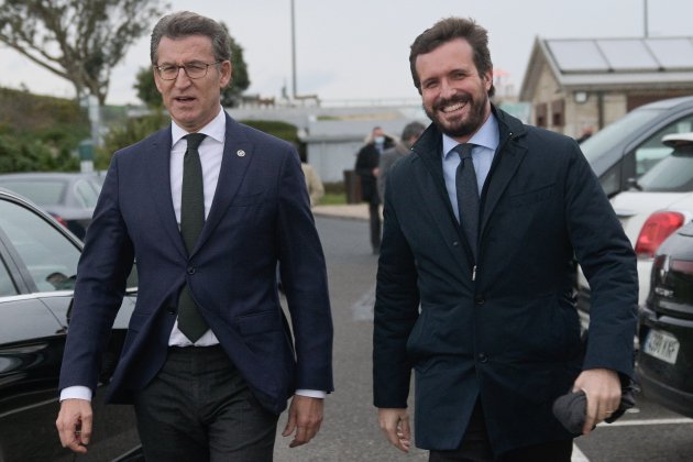 EuropaPress - presidente partido popular pablo casado presidente xunta galicia alberto