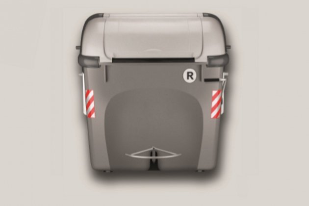Contenedor gris Agencia catalana residuos