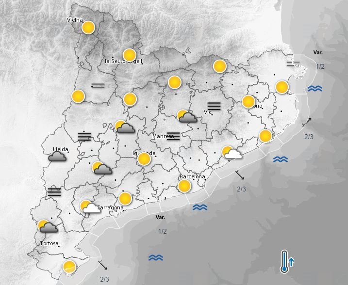 mapa tiempo