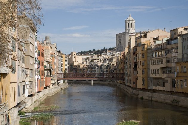 Girona vista típica Onyar