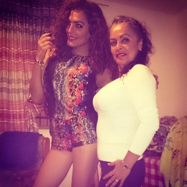 Amor Romeira y su madre Mensi @mensimedina