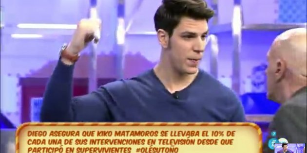 Diego Matamoros se enfrenta en su padre Kiko Telecinco