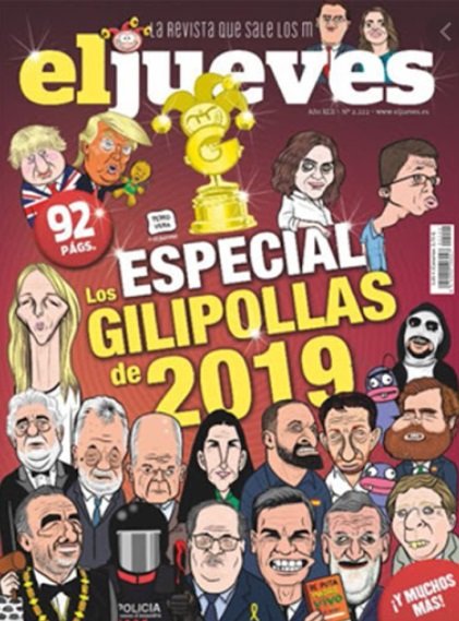 portada judías gilipollas 2019