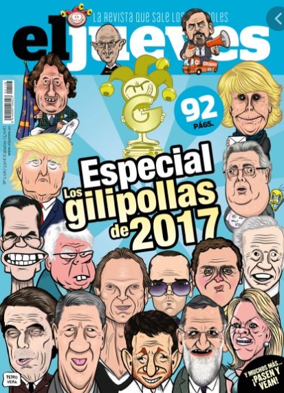 portada judías gilipollas 2017
