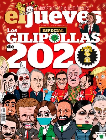 portada jueves gilipollas 2020