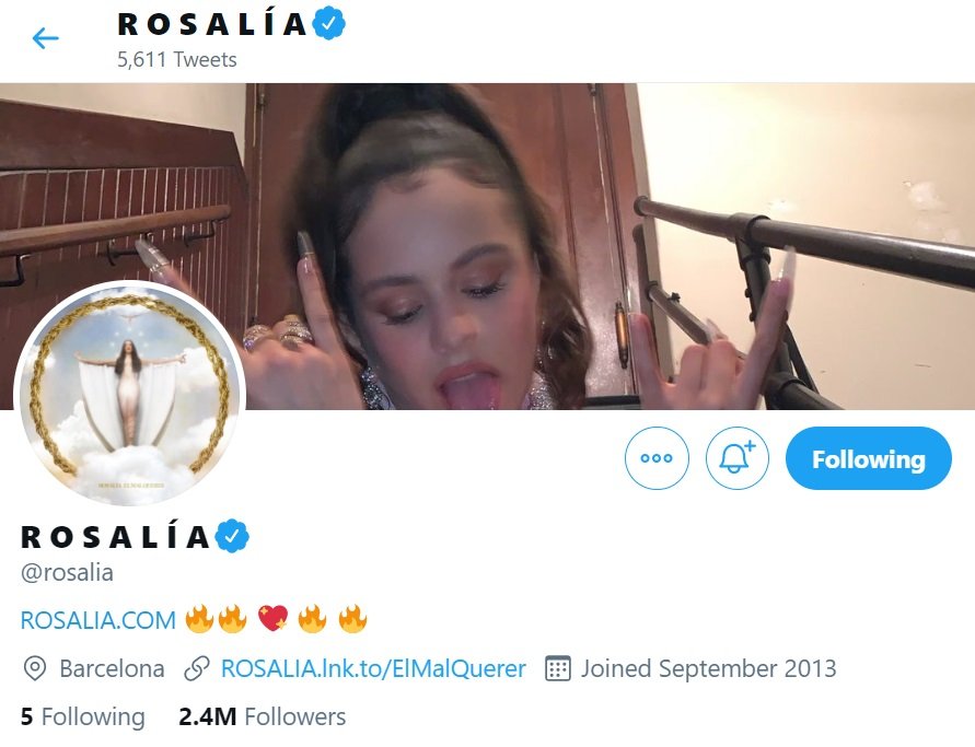 perfil twitter rosalia