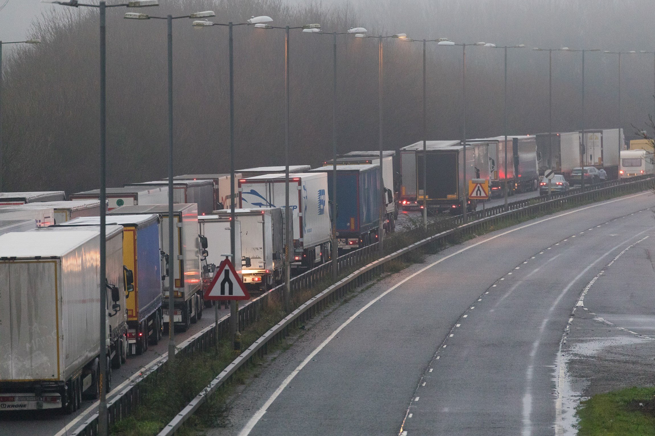 Sense acord entre ministeri i transportistes: mantenen la vaga d'abans de Nadal