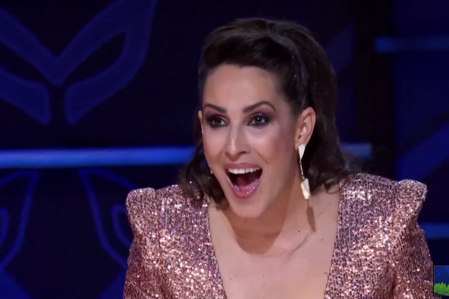 Malú cara de sopresa Mask Singer Antena 3