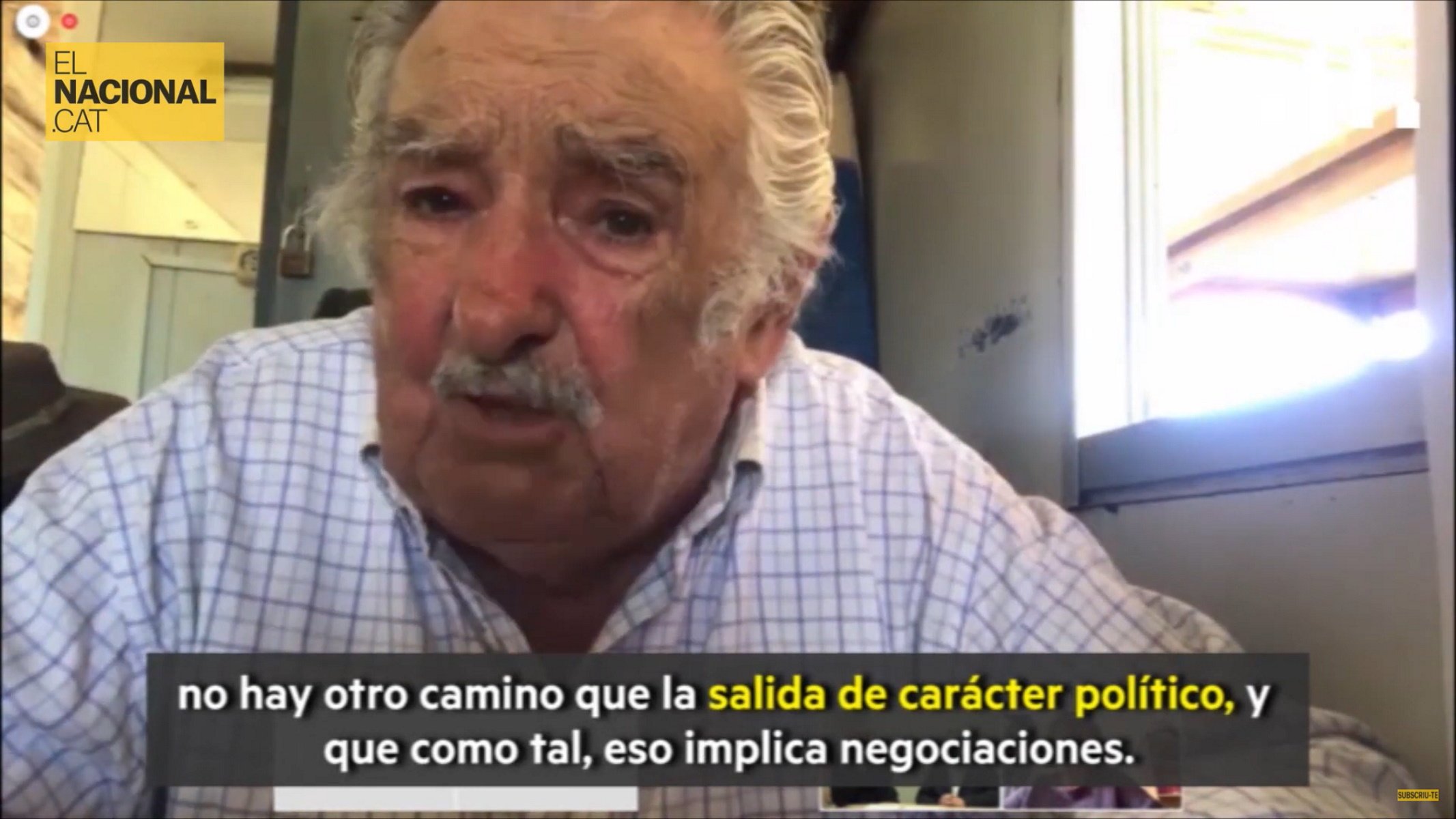 Mujica trasllada "tota la seva solidaritat" a Junqueras i Romeva