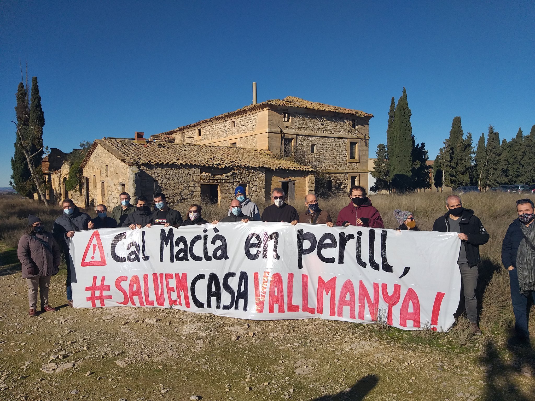 Crit d'auxili per salvar la casa del president Macià a Vallmanya