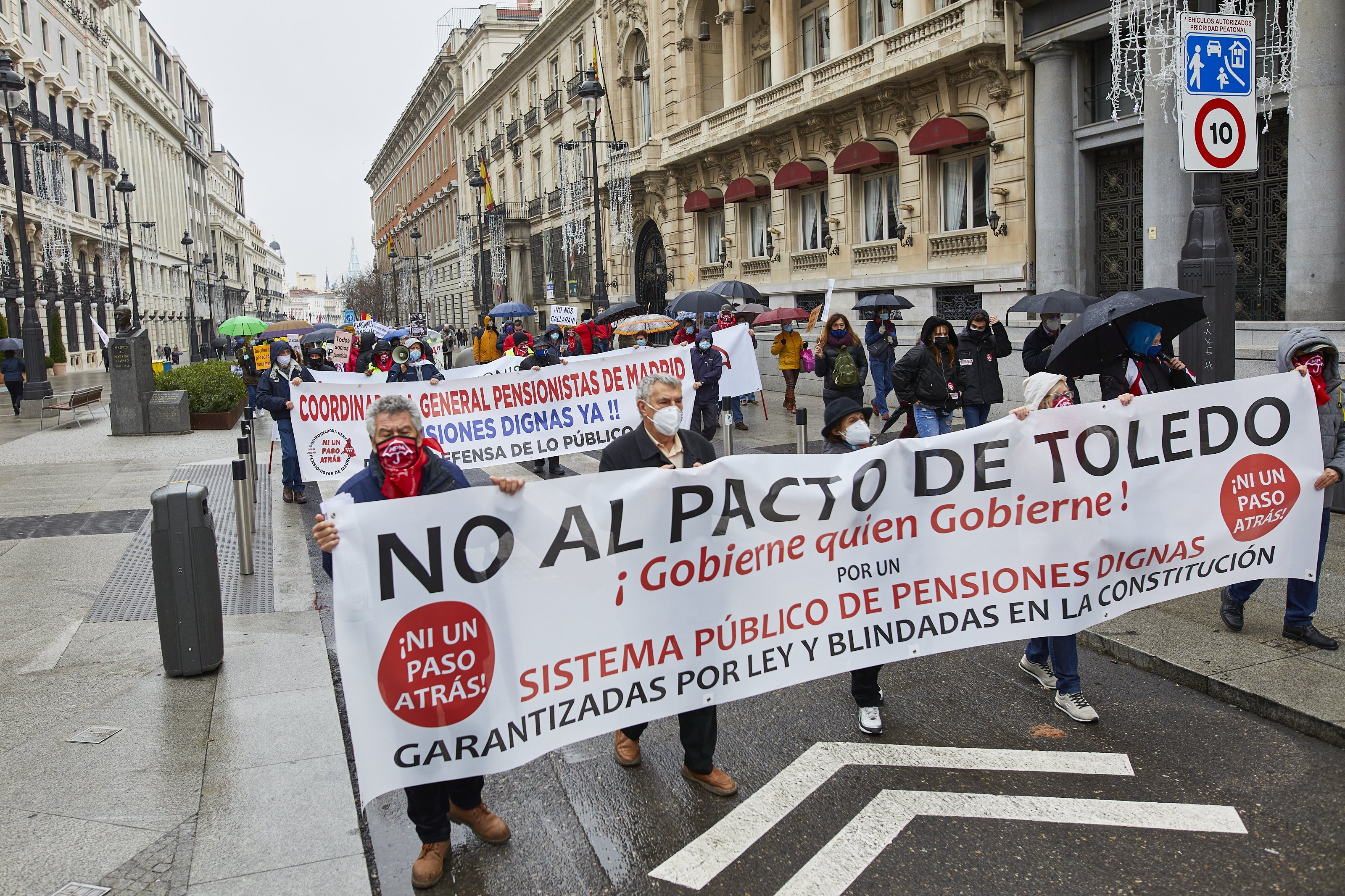 El pla del govern espanyol per a les jubilacions