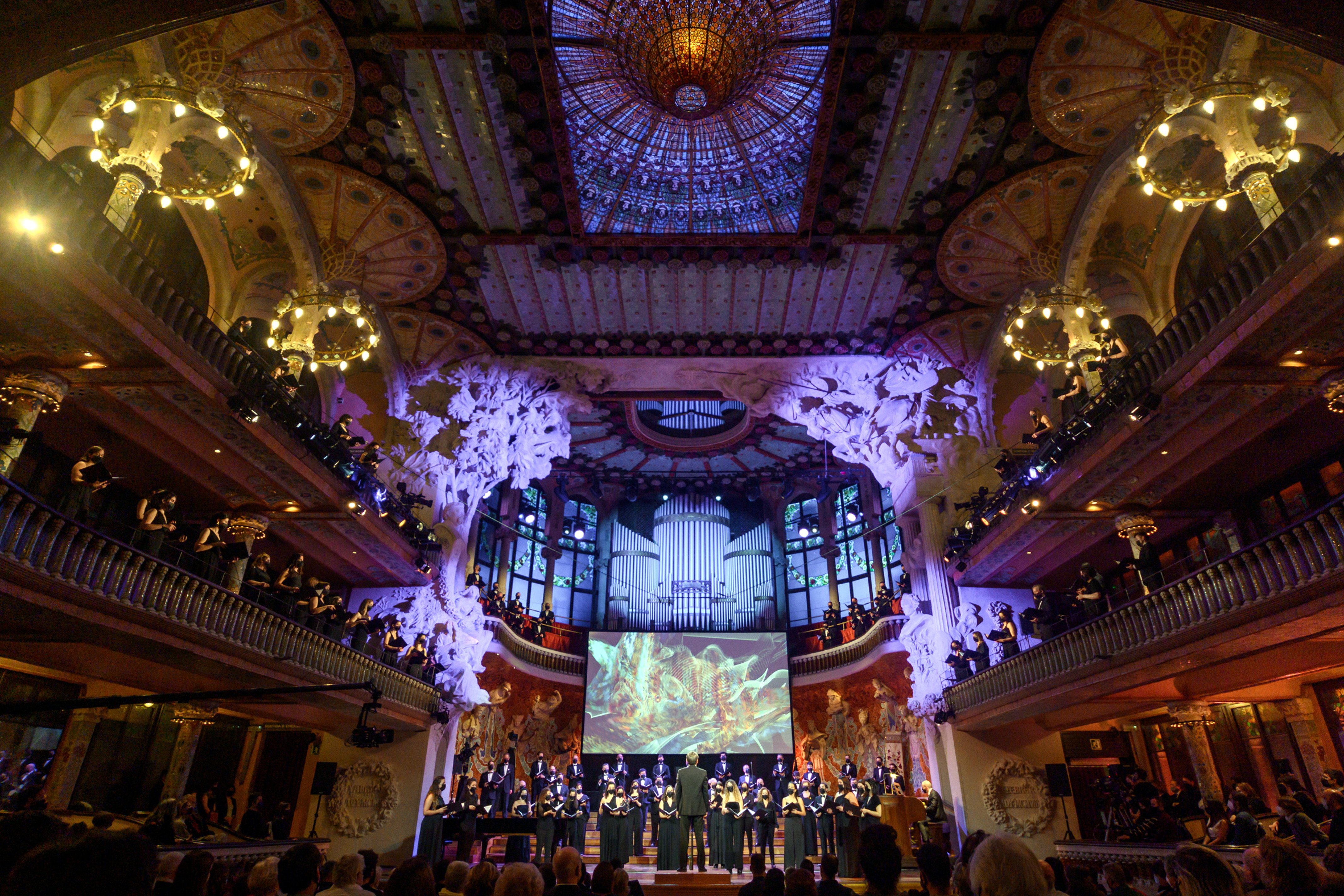 El Palau vive un Concert de Sant Esteve diferente marcado por la Covid