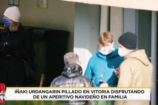 iñaki urdangarin alumbra cristina navidad 2020 vitoria Telecinco