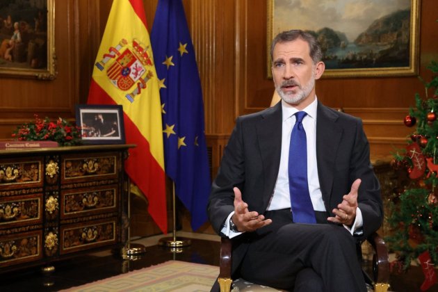 felipe VI discurso Navidad 2020 EFE