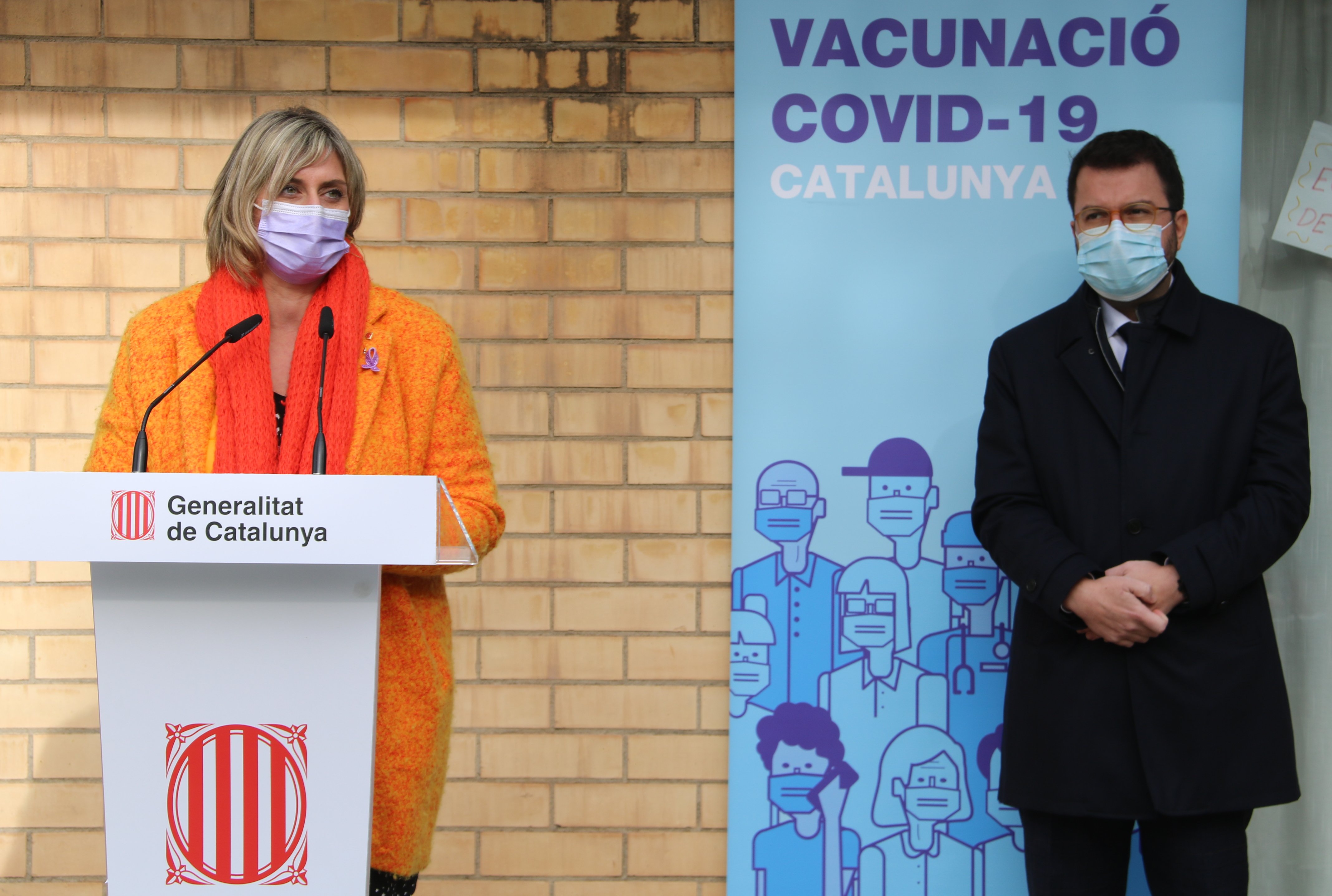 Només s'han posat 6.000 vacunes de les 60.000 que han arribat a Catalunya