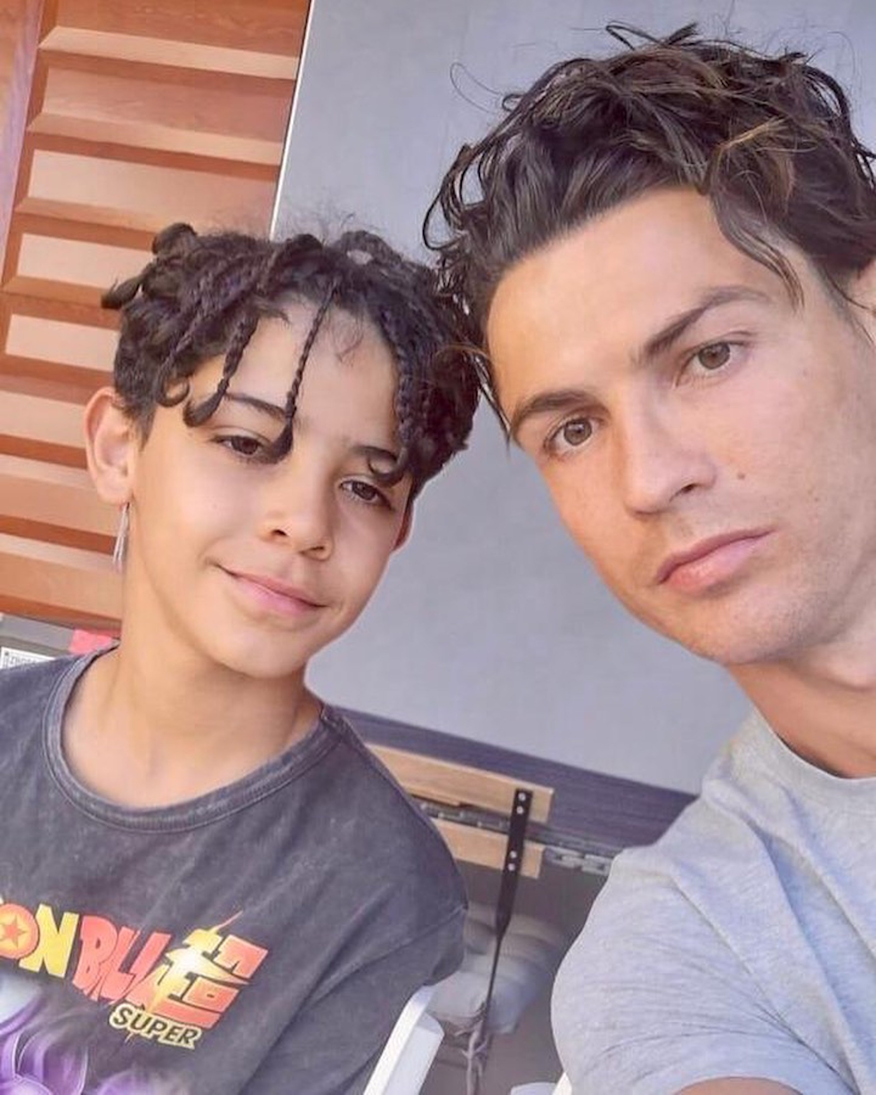 La duresa amb l'alimentació de Cristiano Ronaldo al seu fill