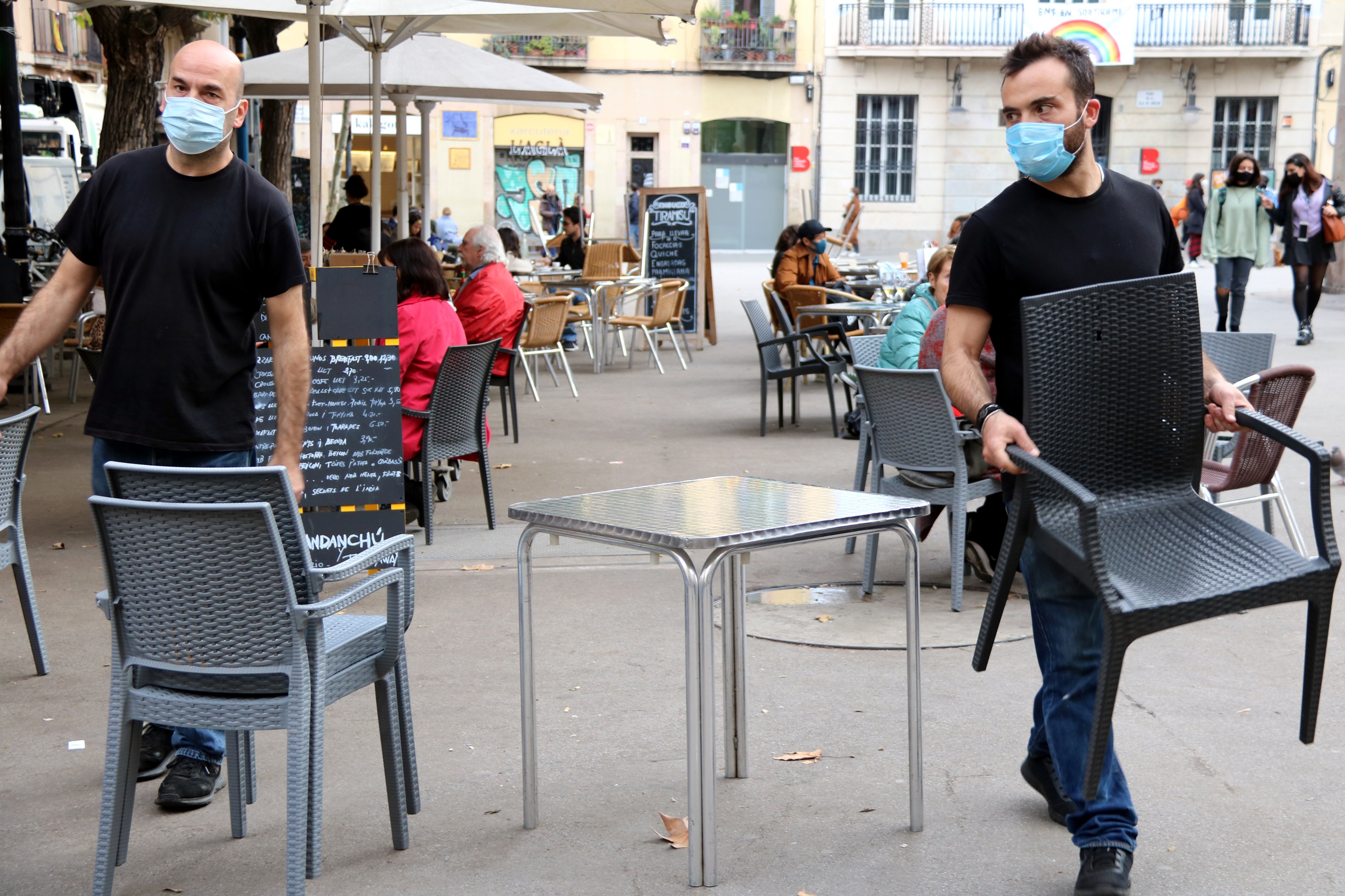 El TSJC avala la limitació horària dels bars i restaurants per la Covid-19