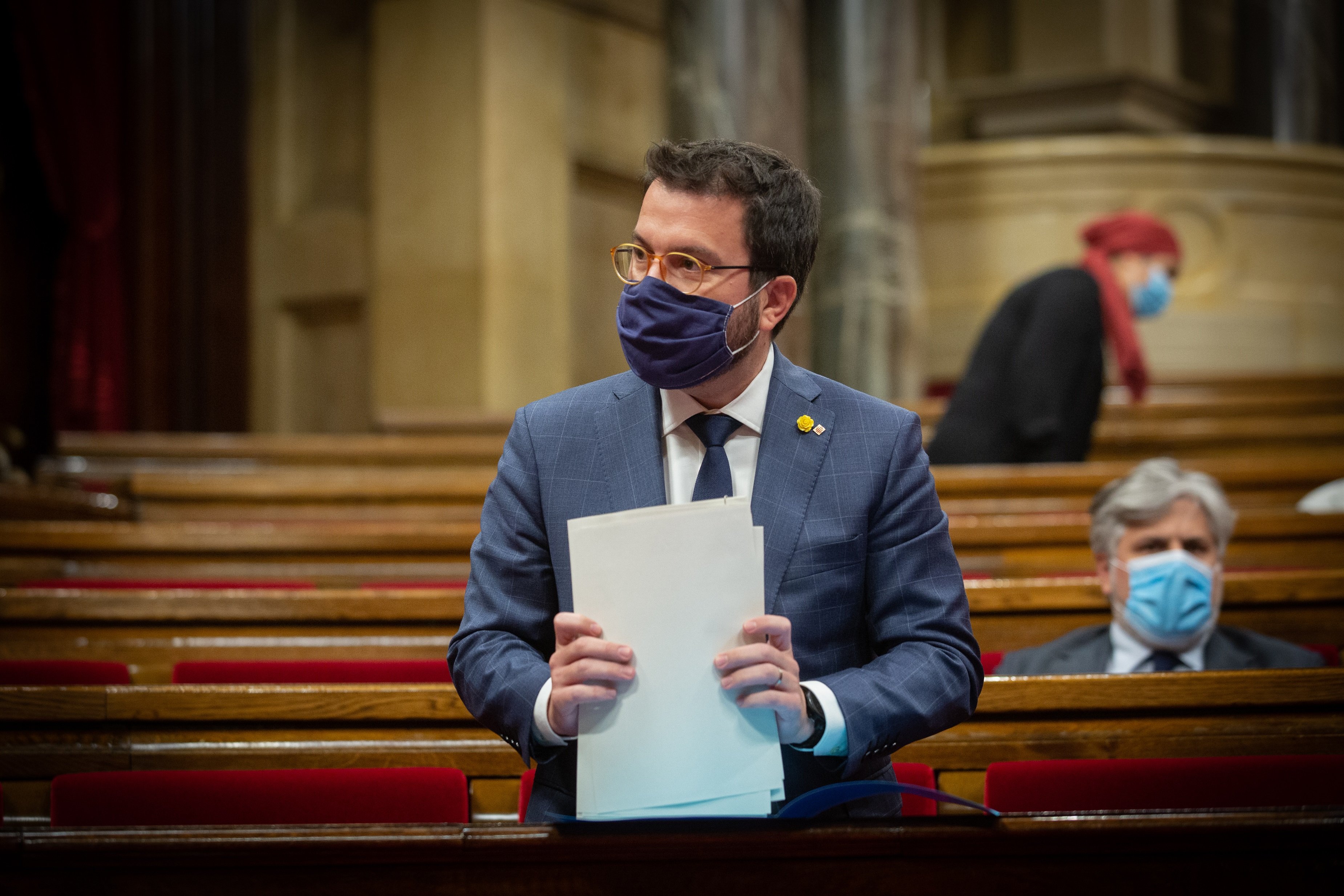 Aragonès planta l'Exèrcit a la Pasqua Militar perquè és hostil amb Catalunya