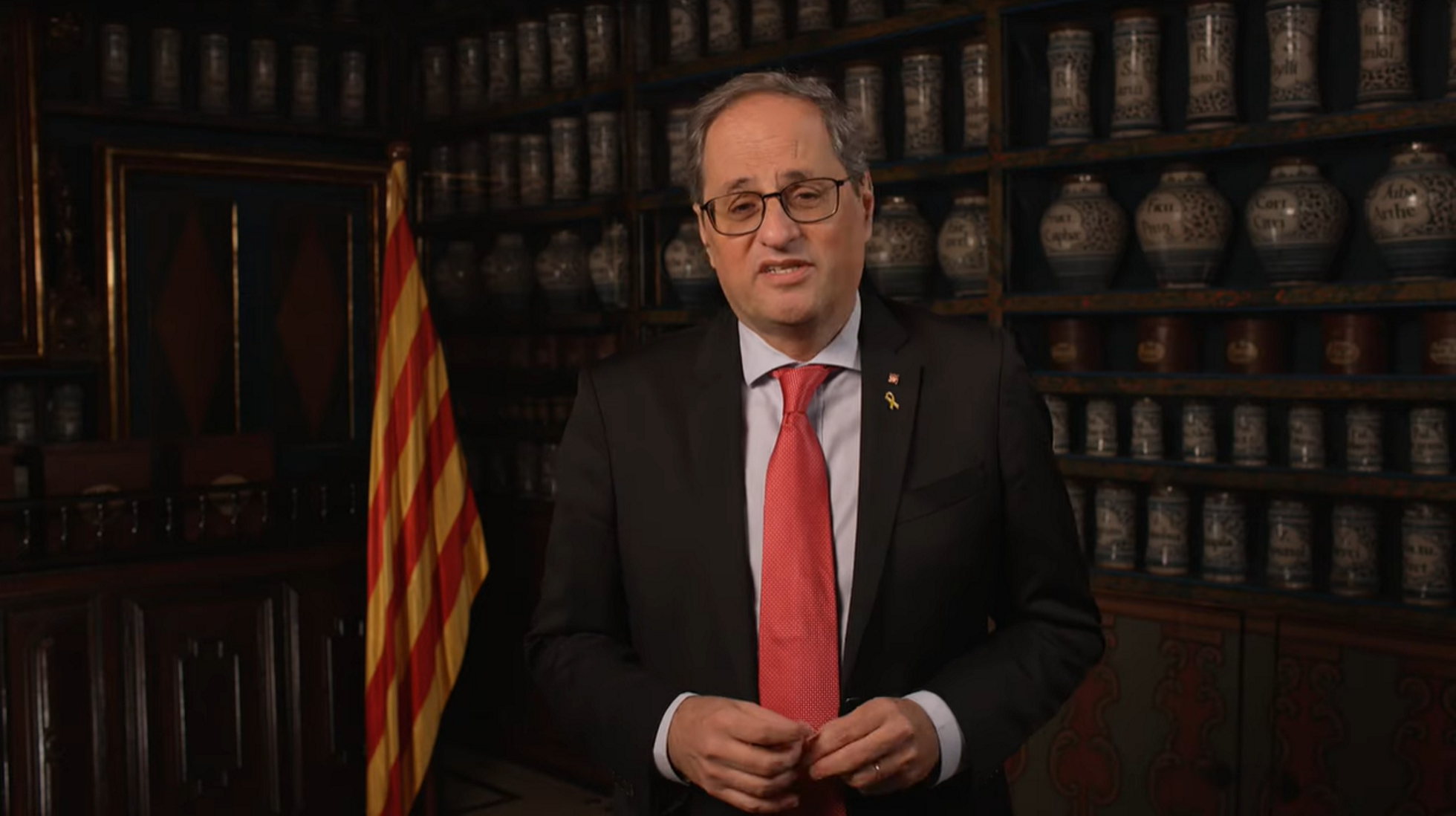 Torra denuncia la "legislatura de la repressió" i crida a la República catalana