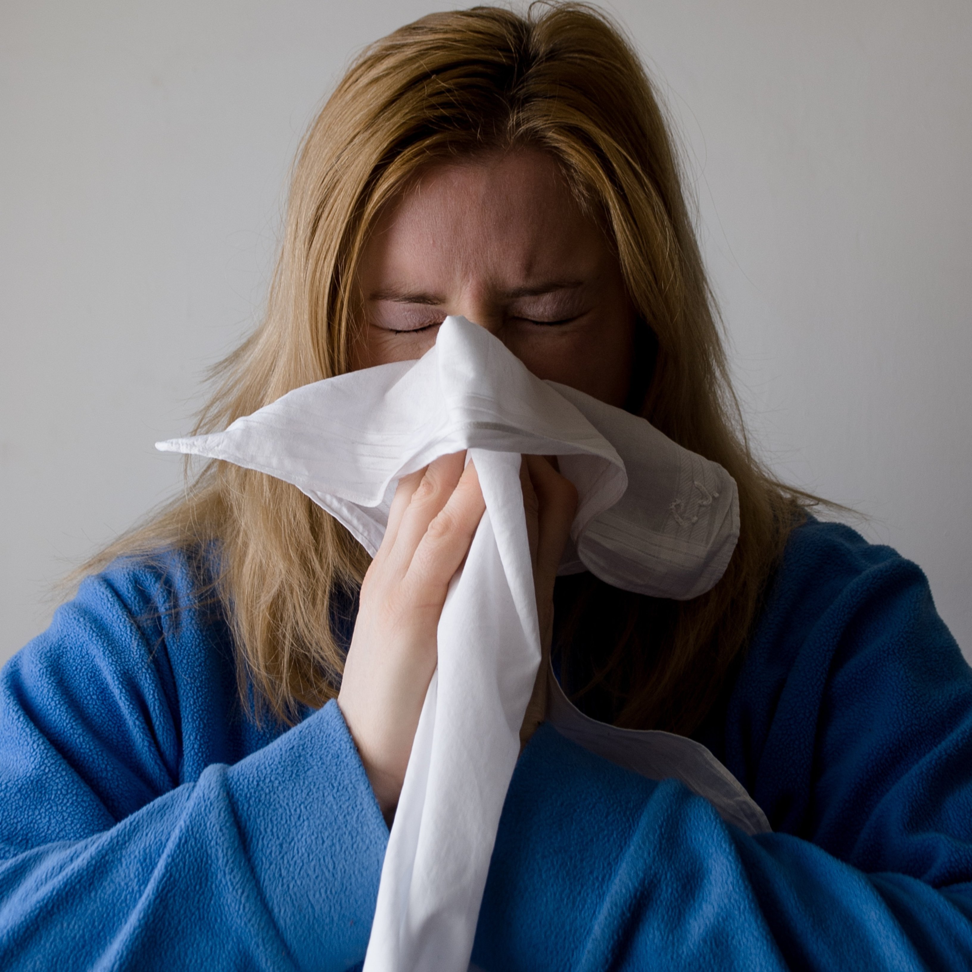 Mujer gripe