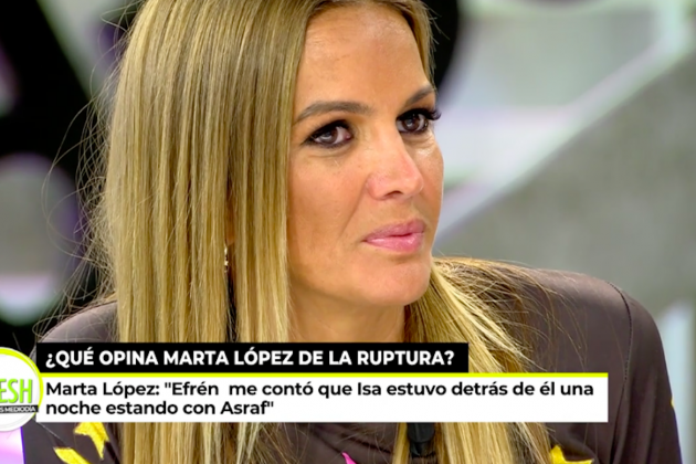 Marta López, Telecinco
