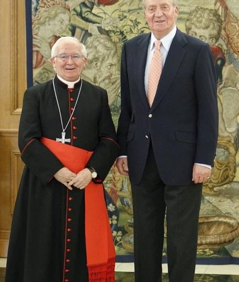 cardenal cañizares y juan carlos