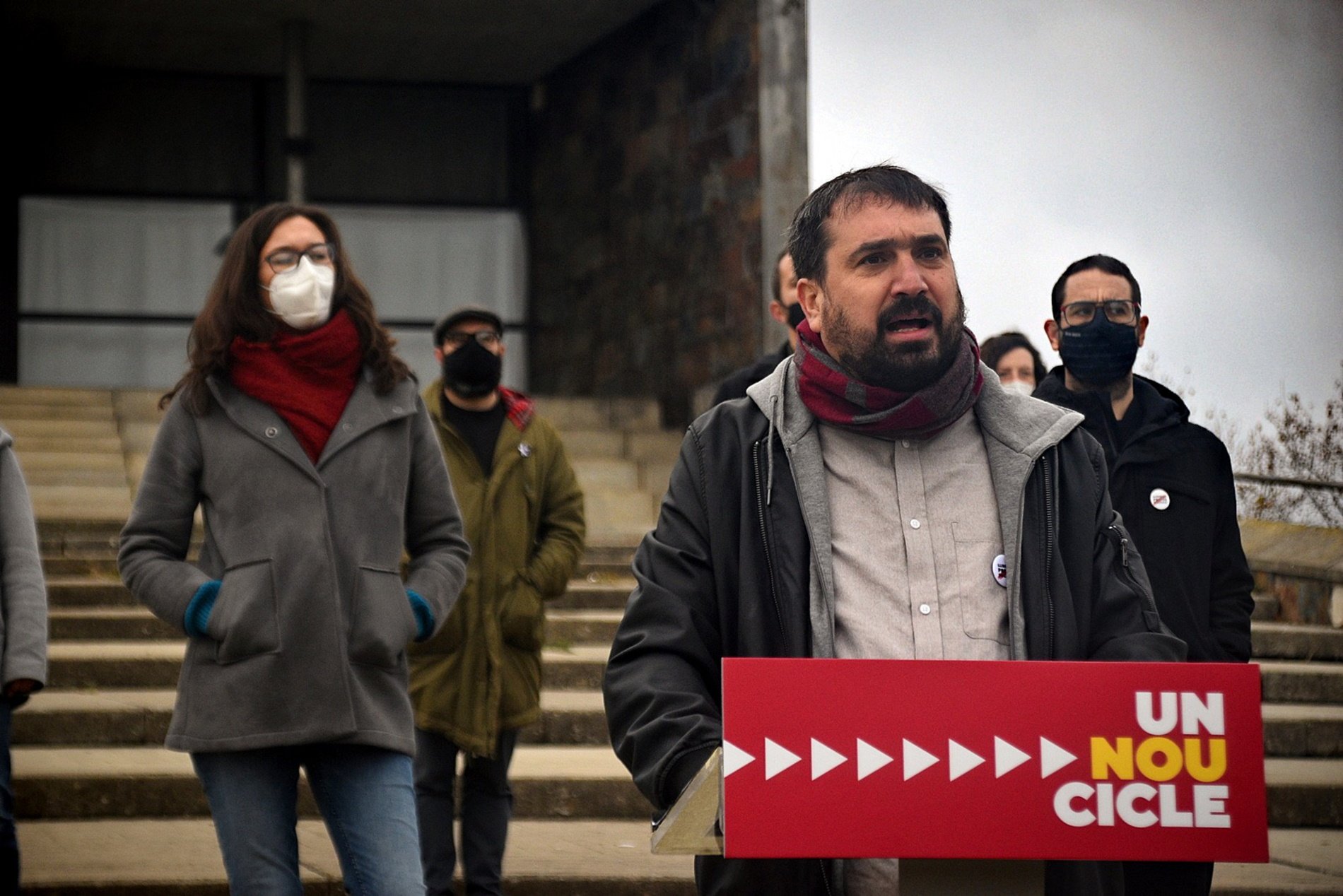 El exalcalde de Celrà y diputado de la CUP, herido por los Mossos en Girona