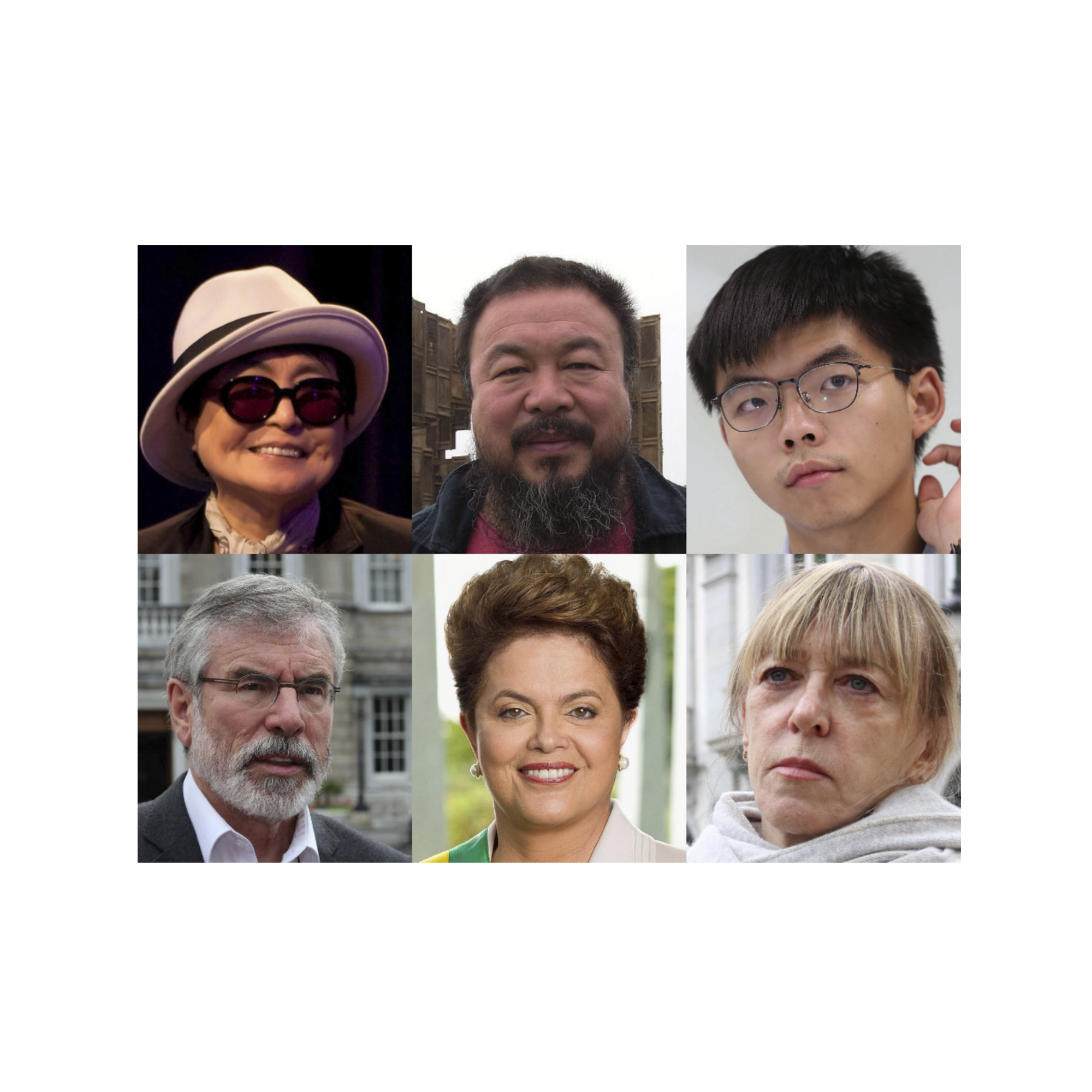Rousseff, Gerry Adams, Yoko Ono...: 50 figuras internacionales, por la amnistía