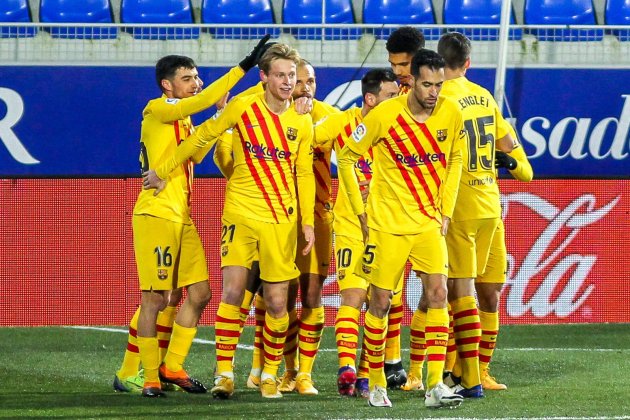 Barça Huesca Gol De Jong / Europa Press