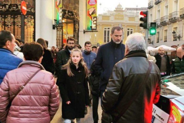 rey felipe y leonor compras