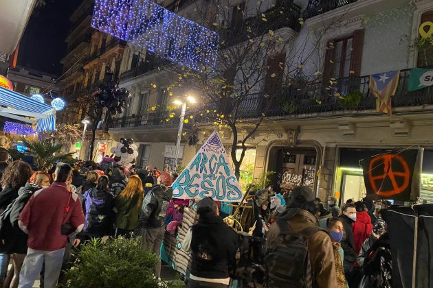 rua okupa calles barrio gracia barcelona - Guillem RS