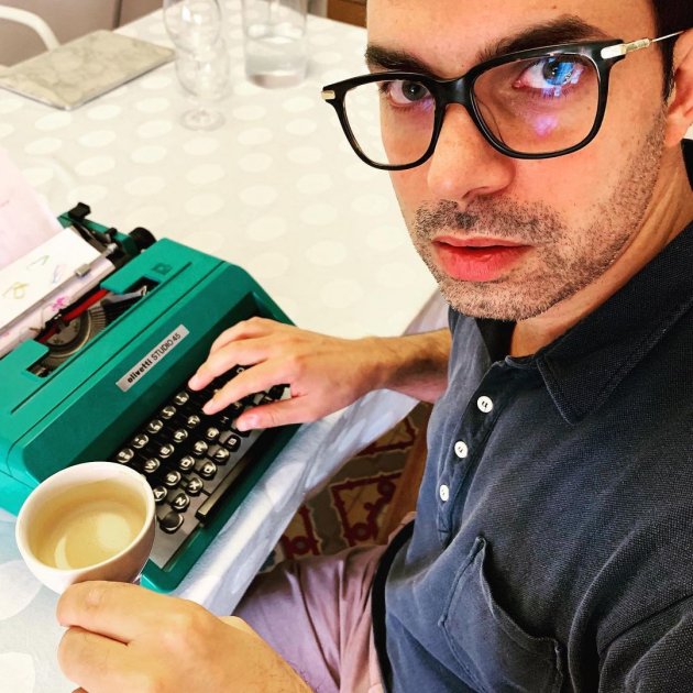 Oriol de Balanzó máquina de escribir @orioldebalanzo