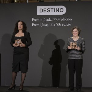 Najat El Hachmi y Maria Barbal, Premio Nadal y Josep Pla/Maria Contreras Coll Najat El Hachmi y Maria Barbal, Premio Nadal y Josep Pla/Maria Contreras Coll