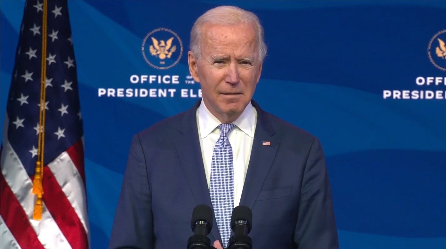 Biden crida a l'ordre després de l'assalt al Capitoli