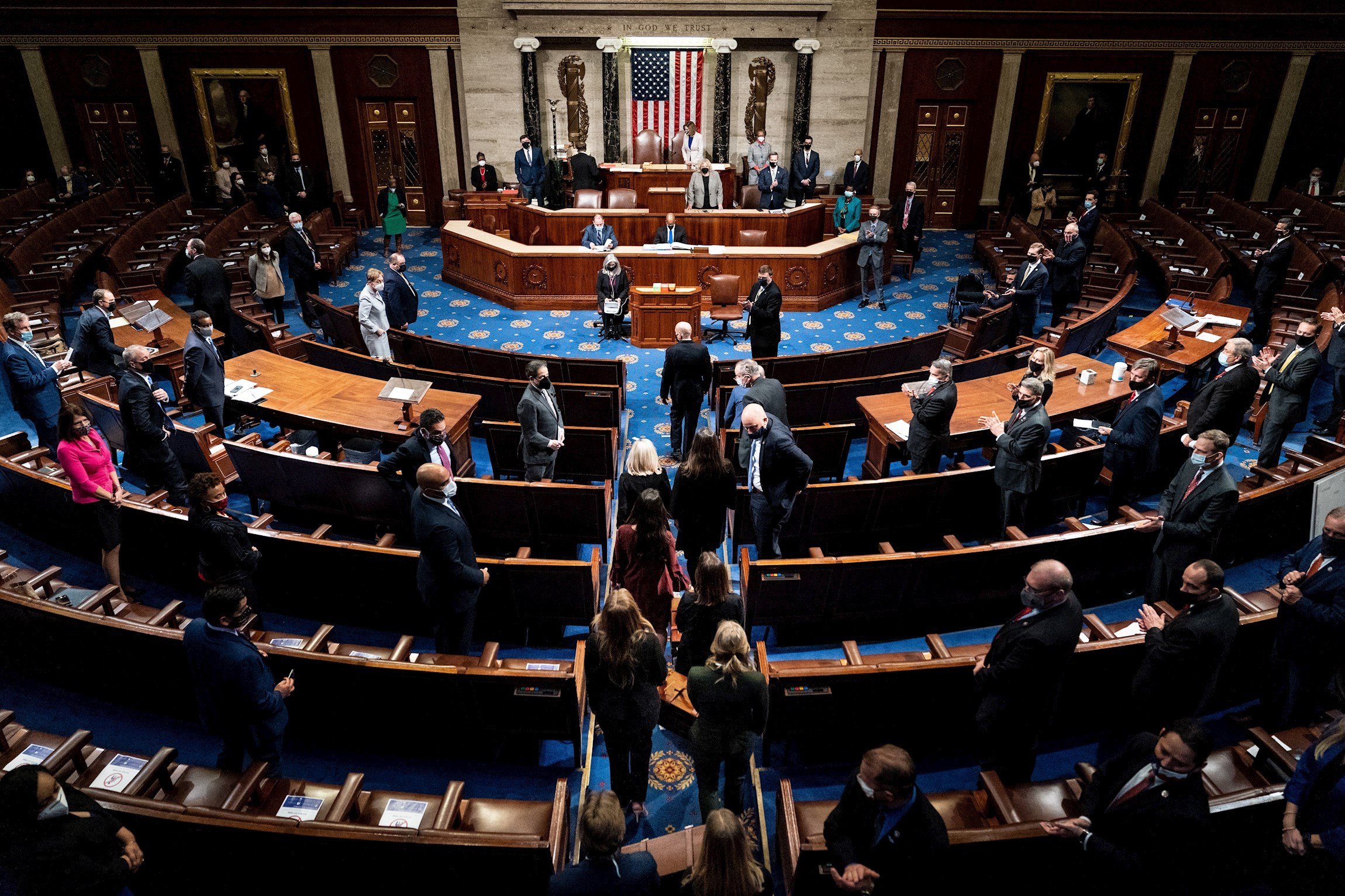 Debate conjunto Senado y Congreso ratificación Biden asalto Capitolio EFe