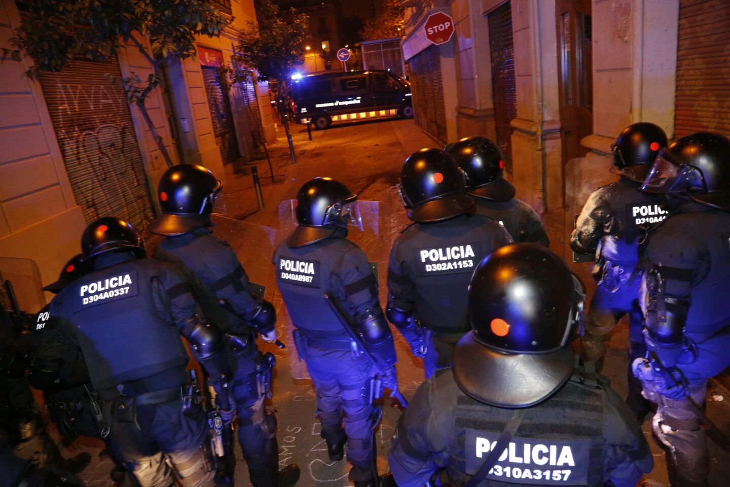 Colau evita que la Guàrdia Urbana intervingui a Gràcia