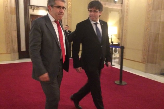 Homs i Puigdemont Parlament Marta Lasalas