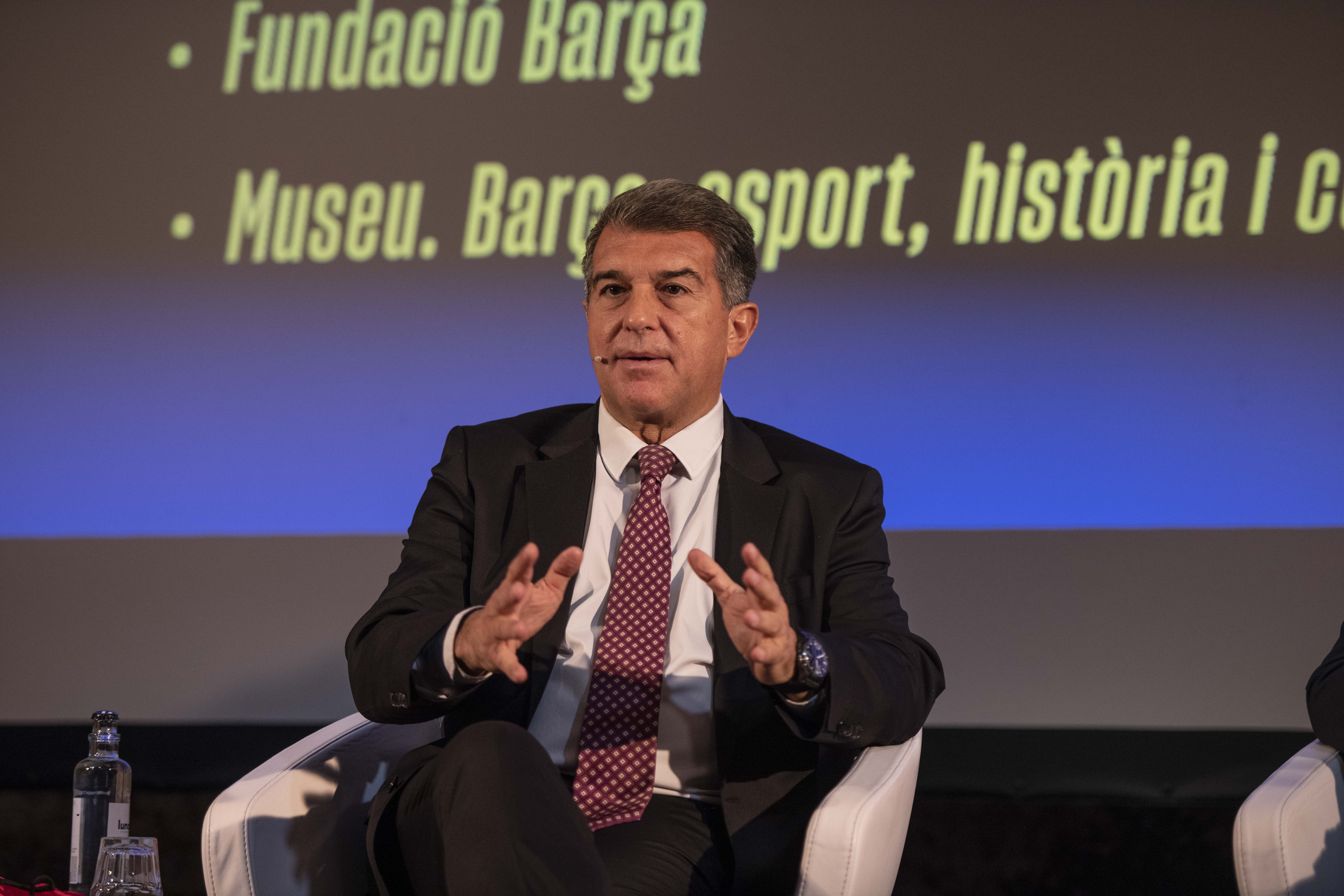 Laporta: "La Fundació del Barça ha de ser l'eix vertebrador dels nostres valors"